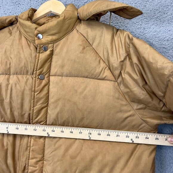 VINTAGE CAMEL Jacket GOOSE‎ Down XL Puffer Winter Coat - Picture 8 of 11